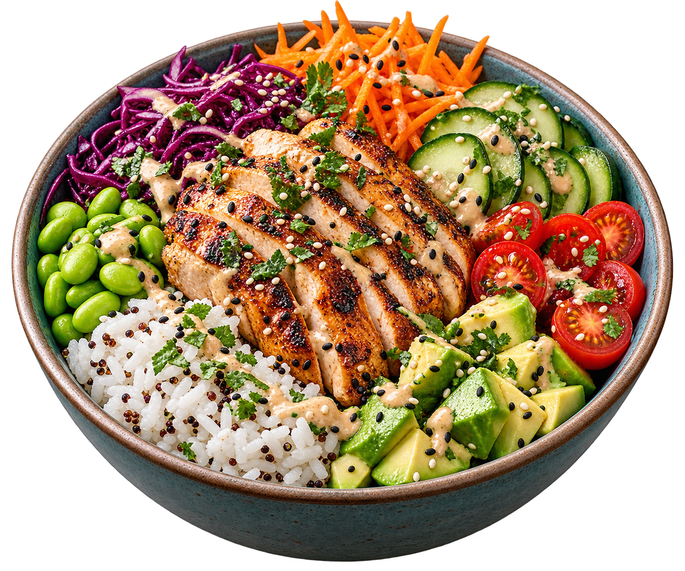 Bowl mit Fleisch